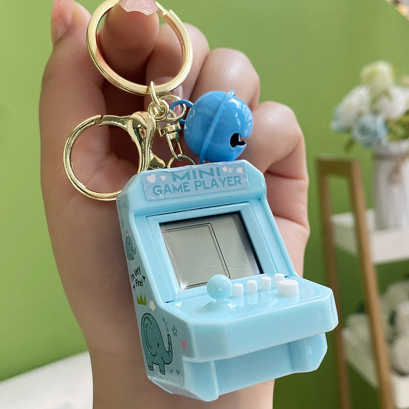 Wholesale Pocket Mini Tetris Game Machine Plastic Keychains